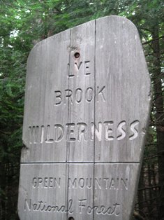 Lye Wilderness sign